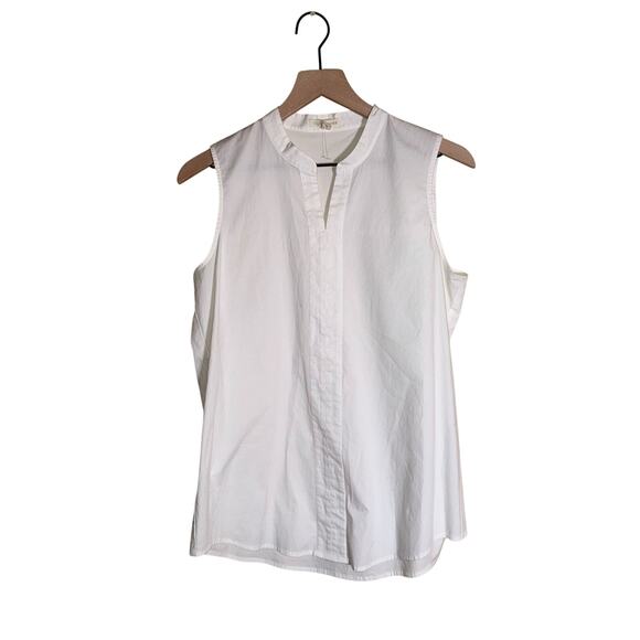 Eileen Fisher Tops - EILEEN FISHER classic minimalist workwear business sleeveless oversized shirt S